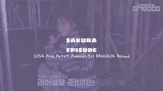 [SAKURA EPISODE] SCENE PACK : 2024 Asia Artist Awards IN BANGKOK Behind