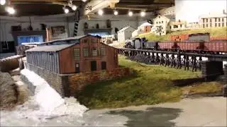 D&RGW/D&SL 2-6-6-0 and a Freelance D&RGW 2-8-2 running at the Canton Historical museum