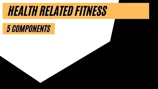 Health related fitness