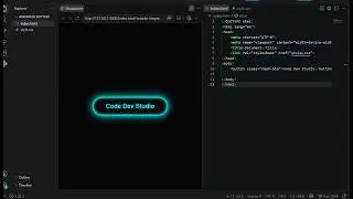 Neon Glowing Button Using HTML & CSS | CSS Neon Button Animation | Web Design