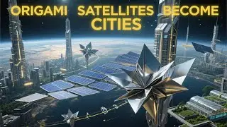 How Origami Satellites Could UNFOLD into ORBITAL CITIES