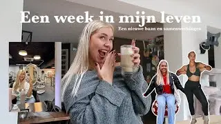 Een week in mijn leven als social media manager en gymfluflu | nieuwe baan en veel content maken 💘