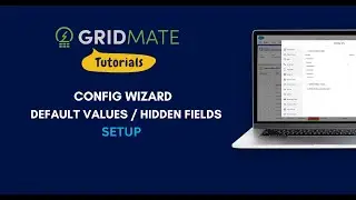 GridMate - Config Wizard - Default Value /Hidden Fields