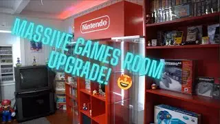 A Huge upgrade on my old and humble games room!