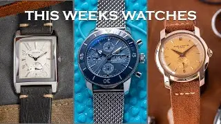 Часы этой недели: Breitling Superocean, 1956 Baume & Mercier Pink Gold, Zenith и другие [Эпизод 31]