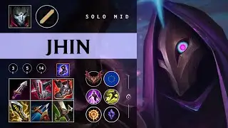Jhin Mid vs Anivia - EUW Grandmaster Patch 26.02