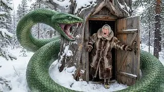 80-Year-Old Widow Lives Inside A Tree And Escapes From A Giant Snake | Yakutia Extreme Survival
