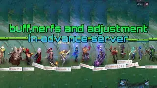 Advance server patch notes| so many nerfs 