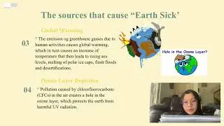 The Earth is Sick!! 🌏🤒🤕 #FreeTheEarth #pblsciencef2seseri