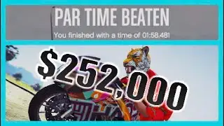 GTA 5 Online : This weeks HSW time trial : Sandy Shores to La Puerta. - $252,000 🏍️💨