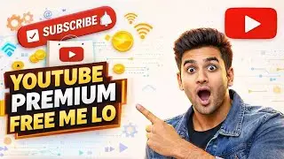 YouTube Premium FREE Me Kaise Use Kare 😍 | 100% Legal Trick 😱 | Ads Free, Download & Background Play