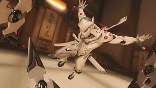 Overwatch #2 Genji gameplay [Summer games skin]