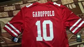 Jimmy Garoppolo 49ers NFL Jersey Unboxing!
