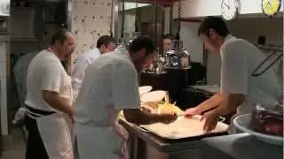 Service at 3 Michelin star Auberge du Vieux Puits