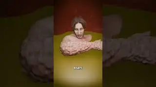 the big fish digestive human #showerthoughts #fish  #animation