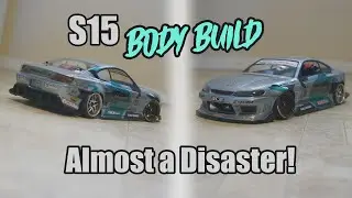 Painting an RC Drift Body for the RD 2.0! #rcdrift #rcdrifting