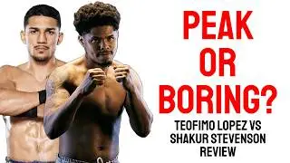 Teofimo Lopez vs Shakur Stevenson Will Either Be AWESOME or BORING...