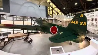 旧海軍局地戦闘機「紫電改」実物大模型