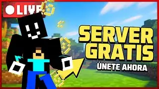 🔴 NUEVO SERVER GRATIS DE MINECRAFT - &Uacute;NETE AHORA (1.21.10)