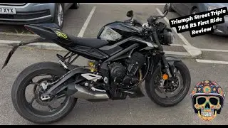 Обзор первого тест-драйва мотоцикла Triumph Street Triple 765 RS.