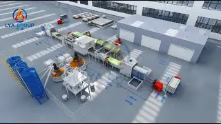 Soft porcelain flexible tiles production machine