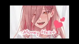 Nightcore REBENN  - Money Heist - lyrics ( Chanson nuageuse )