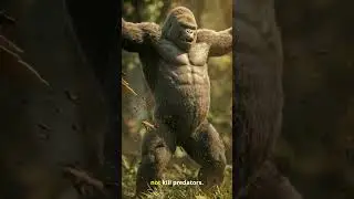 Gorilla Muscle vs Tiger Brain Who Wins? #wildlife #nature