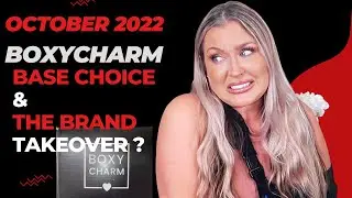 OCTOBER 2022 BOXYCHARM BASE BOX CHOICE | PREMIUM TAKEOVER BRAND? | HOTMESS MOMMA MD