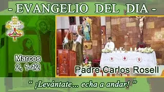 Evangelio día Viernes 16/01/26 - Padre Carlos Rosell - Marcos 2, 1-12 - Curación de un paralítico.