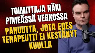 Tor-verkon takia terapiaan joutunut toimittaja paljastaa kirjassaan Vastaamo-tekij&auml;n menneisyyden