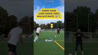HARRY KANE LONG RANGE SHOT WAS ACCURATE ⚽️😱 #shorts #shortsviral #facts #funfacts #factshorts