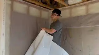 Crawl Space Vapor Barrier Install and Review
