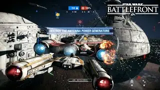 Star Wars Battlefront 2: Starfighter Assault Gameplay | Ryloth