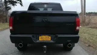 2014 Ram 1500 exhaust test PYPES Violator muffler installed