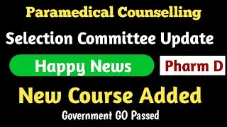 New Update From Medical Selection Committee |Pharm D |Nursesprofile