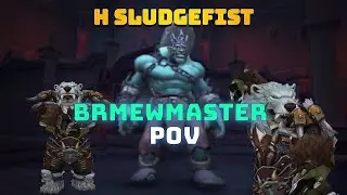 Heroic Sludgefist ★ Shadowlands Brewmaster Tank POV ★ Castle Nathria