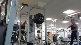 280kg Front squat by Colin Hawkins