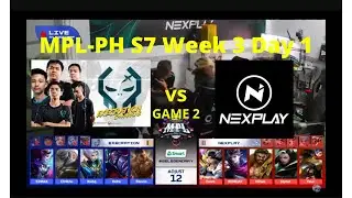 EXECRATION VS NXP SOLID GAME 2 MPL-PH S7 Week 3 Day 1