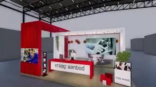 Voorbeeld van een Zilver Stand - Midden in de Maak - Virtuele Beurs