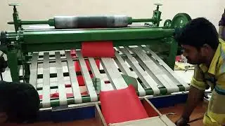 Semi Automatic Paper Reel to Sheet Cutting Machine | Available on IndiaMART