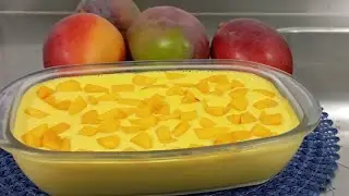 MOUSSE DE MANGA 🥭 CREMOSO 