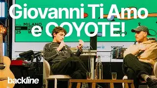 backline ep.19 - Giovanni Ti Amo e COYOTE! (live @Milano Music Week 20205)