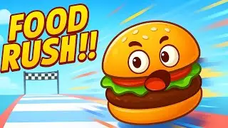 🍔 Food Run - Crowd Control Chaos! | Snack Stack ! 🏃&zwj;♂️🔥