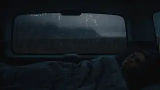 Dark Rainy Night Car Ambience with Rain Sounds for Sleep Therapy