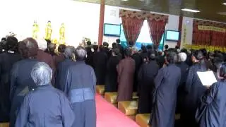 Boeddhistische gebedsdienst in Quang Zhou