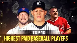 Top 10 Highest Paid Baseball Players ⚾⚾ (Nice Paychecks!!)
