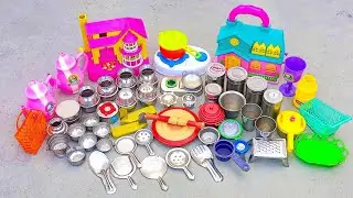 3 Minutes Satisfying with Unboxing Hello Kitty Kitchen Set | Cute Tiny Miniature ASMR Mini Cooking