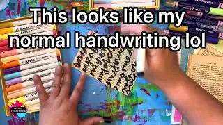 Create COLLAGE PAPERS | Mixed Media Journal Ideas | Arrtx Acrylic Paint Markers & More