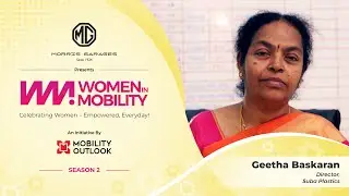 Geetha Baskaran | Director, Suba Plastics | Mobility Outlook | Women in Mobility