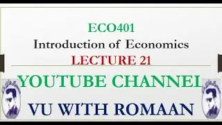 ECO401 . Introduction of economics- Lecture 21- Market Structure-online economics course.